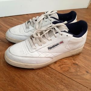 Reebok Classic White Mens Sneakers